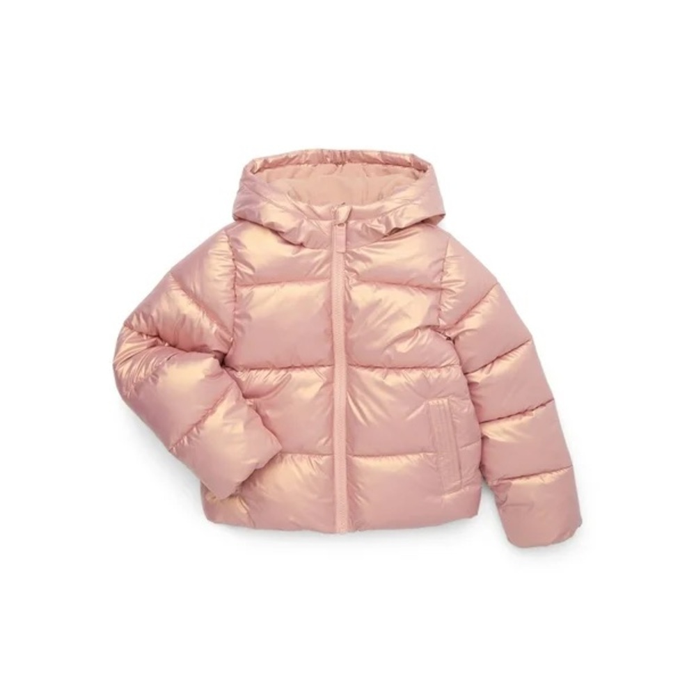 Swiss Tech Toddler Rose Gold Puffer Performance Jacket For 18 Months Old Kid